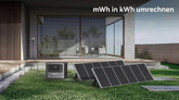 mWh in kWh umrechnen: Formel, Beispiele & Tabelle