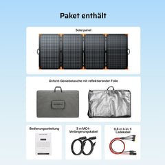 AFERIY AF-SA400 400W Tragbare Solarpanel | bifaziales Design