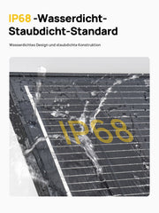 Wasserdichtes Solarmodul