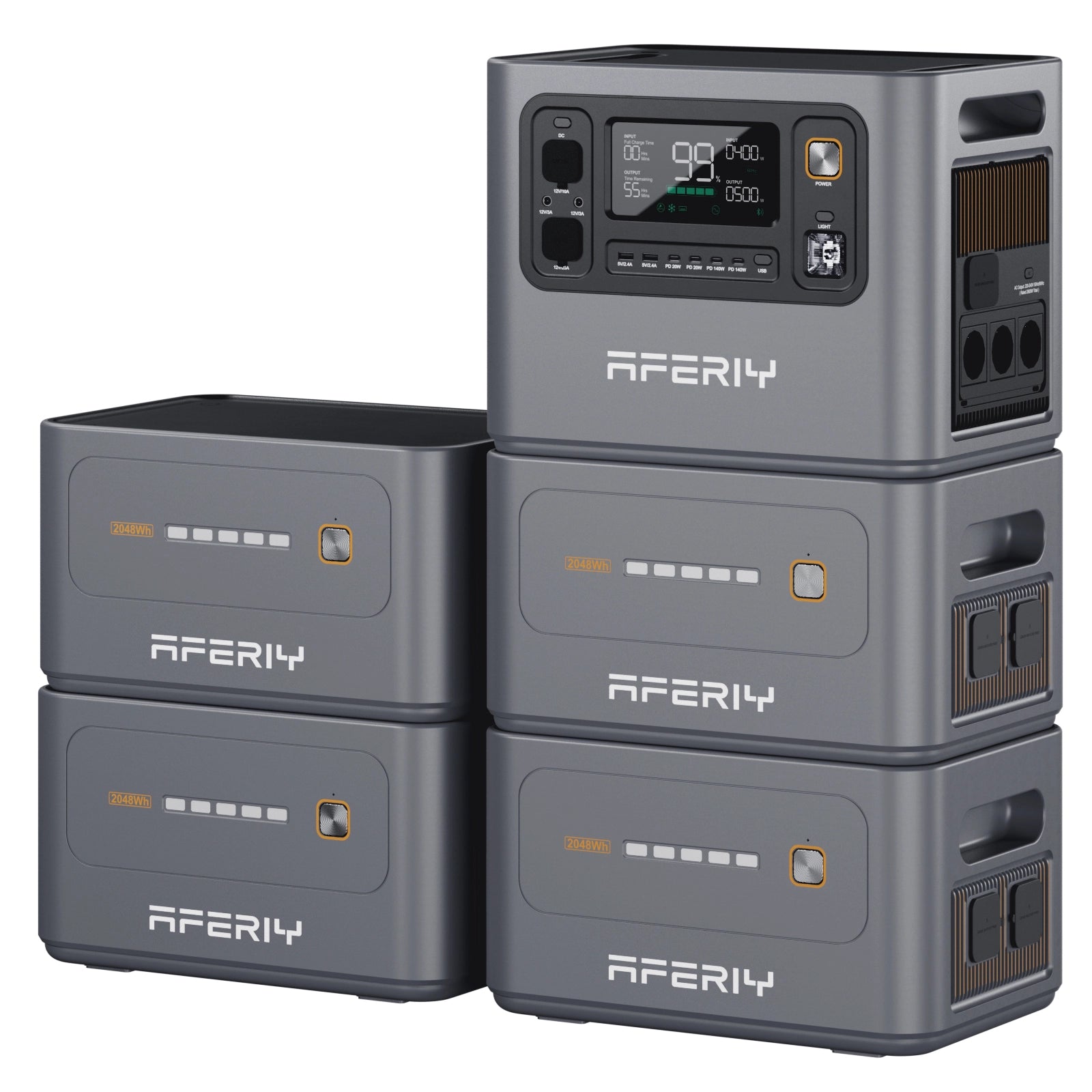 AFERIY Haven3000 P300 Tragbare Powerstation | 3000W 2048Wh-10240Wh