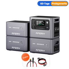 AFERIY P280 Tragbare Powerstation | 2800W 2048Wh-10240Wh