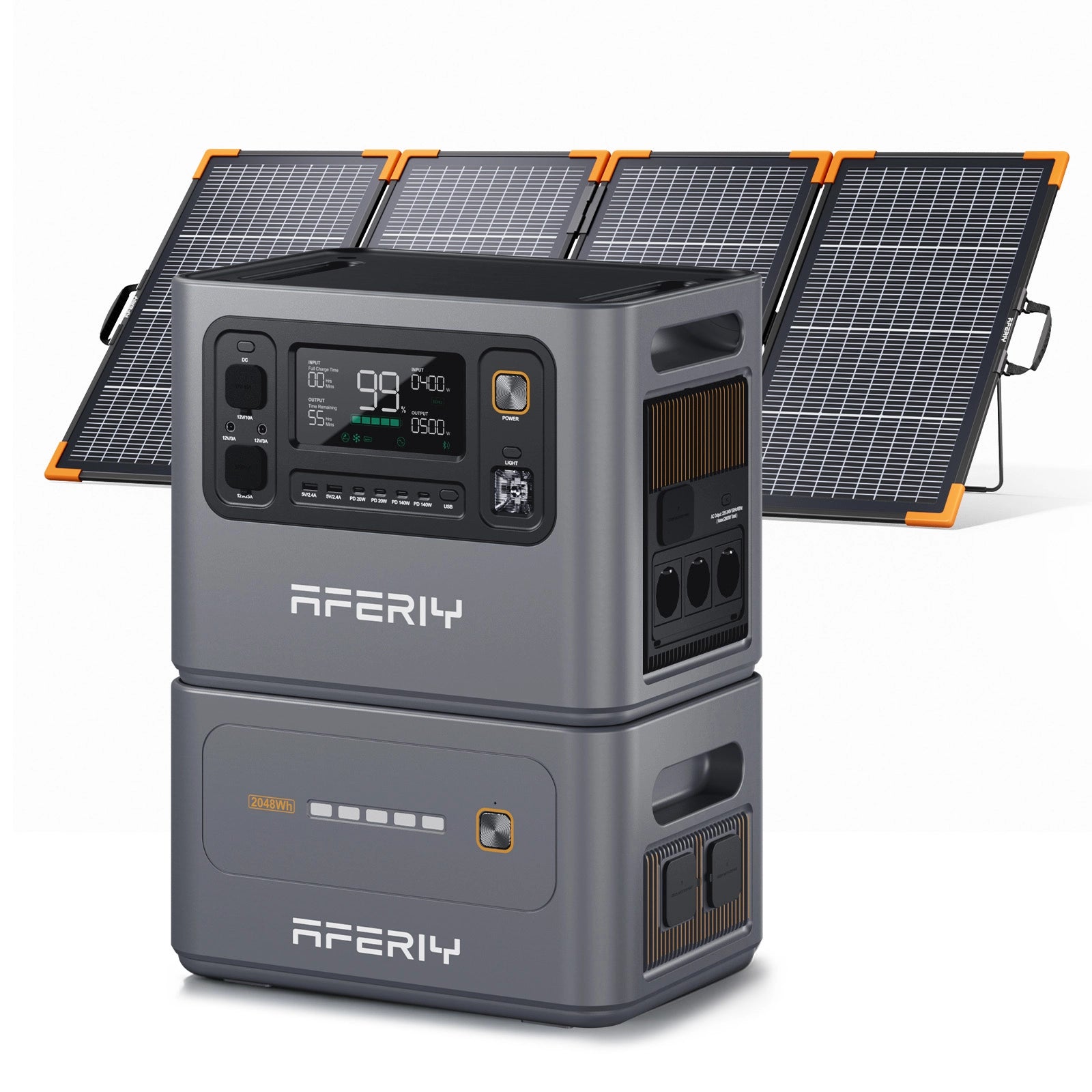 AFERIY Haven3000 P300 Tragbare Powerstation | 3000W 2048Wh-10240Wh