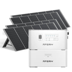 AFERIY PS240 All-in-One Balkonkraftwerk mit Speicher | 1200W 1958-9792Wh