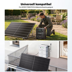 AFERIY AF-SG580 580W Monokristallines Solarpanel