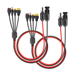 AFERIY 4 in 1 Solarkabel MC4 Kabel mit Solarstecker