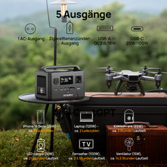 mobile power station 400w