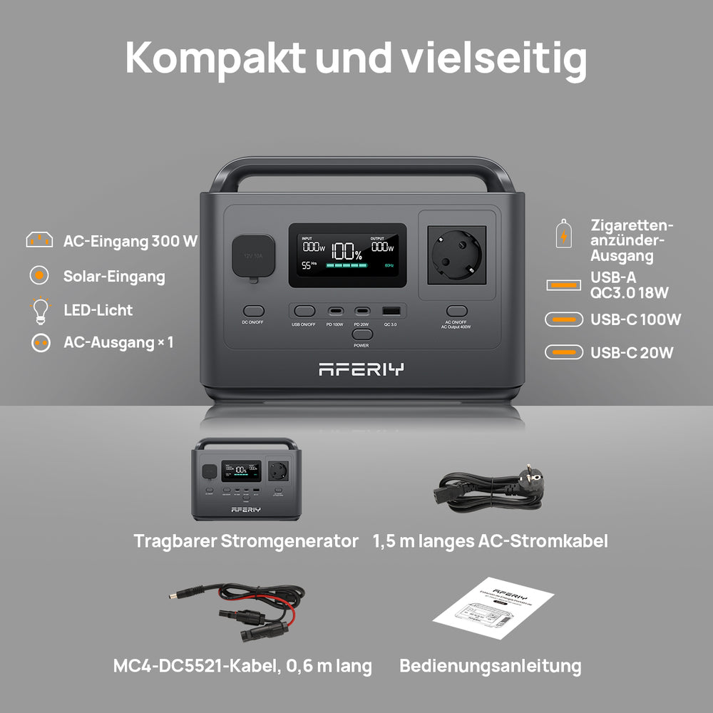 solar power station 256wh