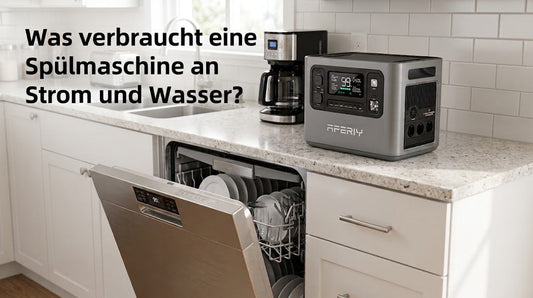 Was verbraucht eine Spülmaschine an Strom und Wasser?