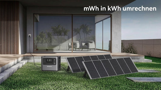 mWh in kWh umrechnen