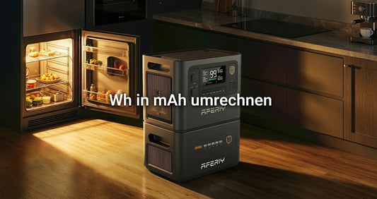Wh in mAh umrechnen