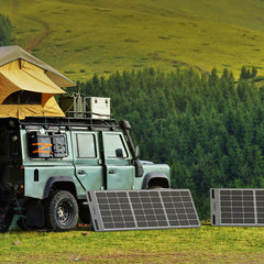 solar panel camping