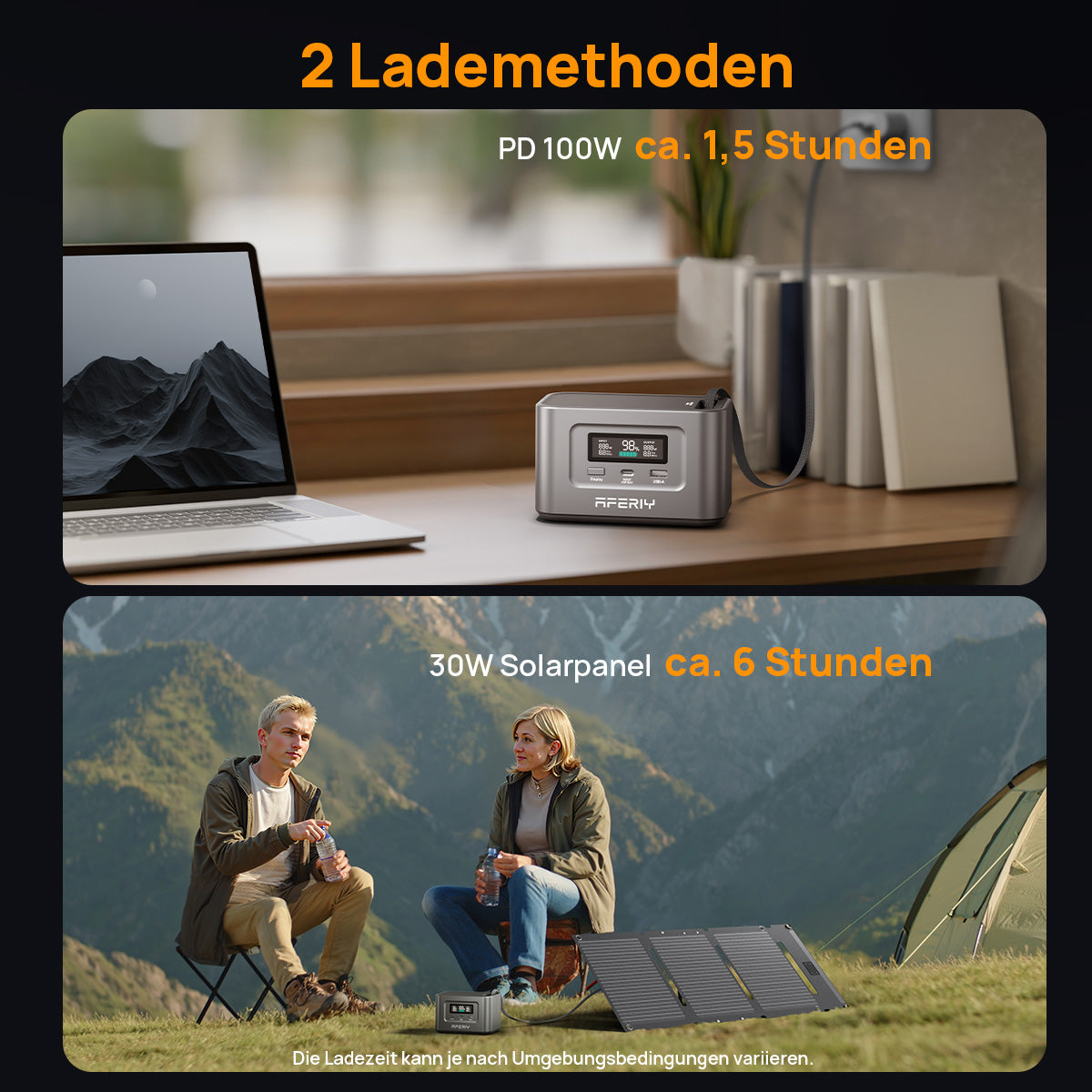 AFERIY ‎AF-SL30 30W Tragbare Solarpanel