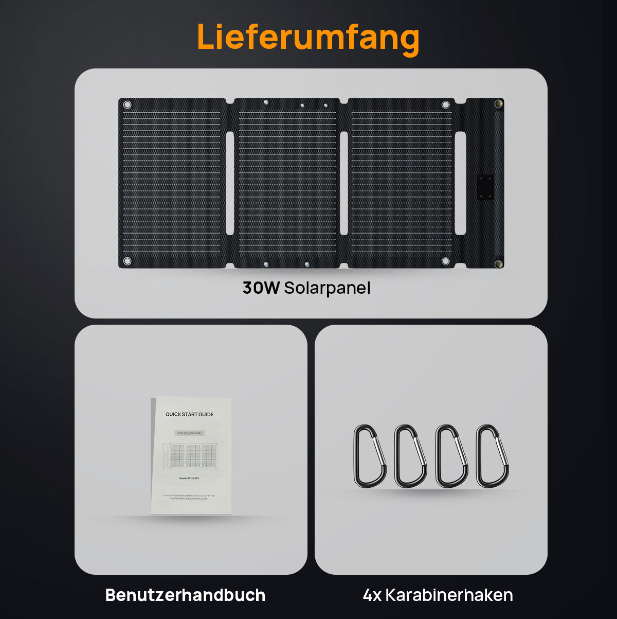 AFERIY ‎AF-SL30 30W Tragbare Solarpanel