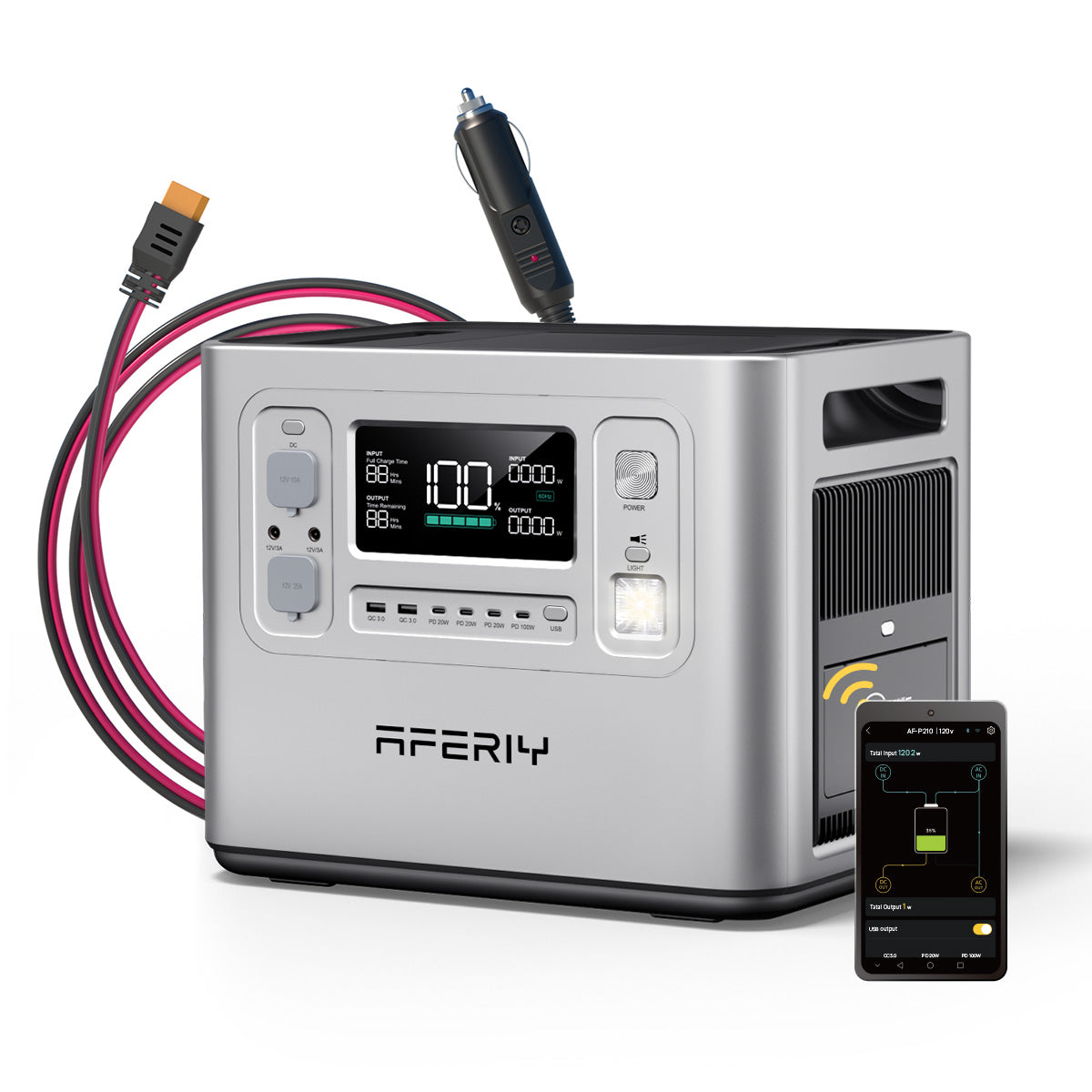 solar power station Silber