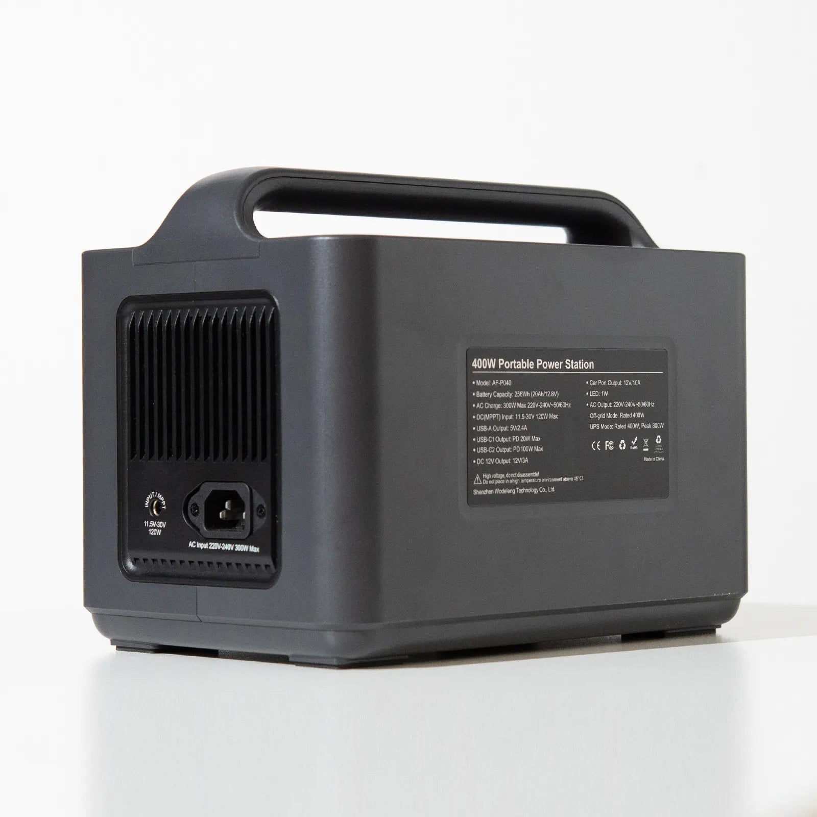 AFERIY P040 Tragbare Powerstation | 400W 256Wh