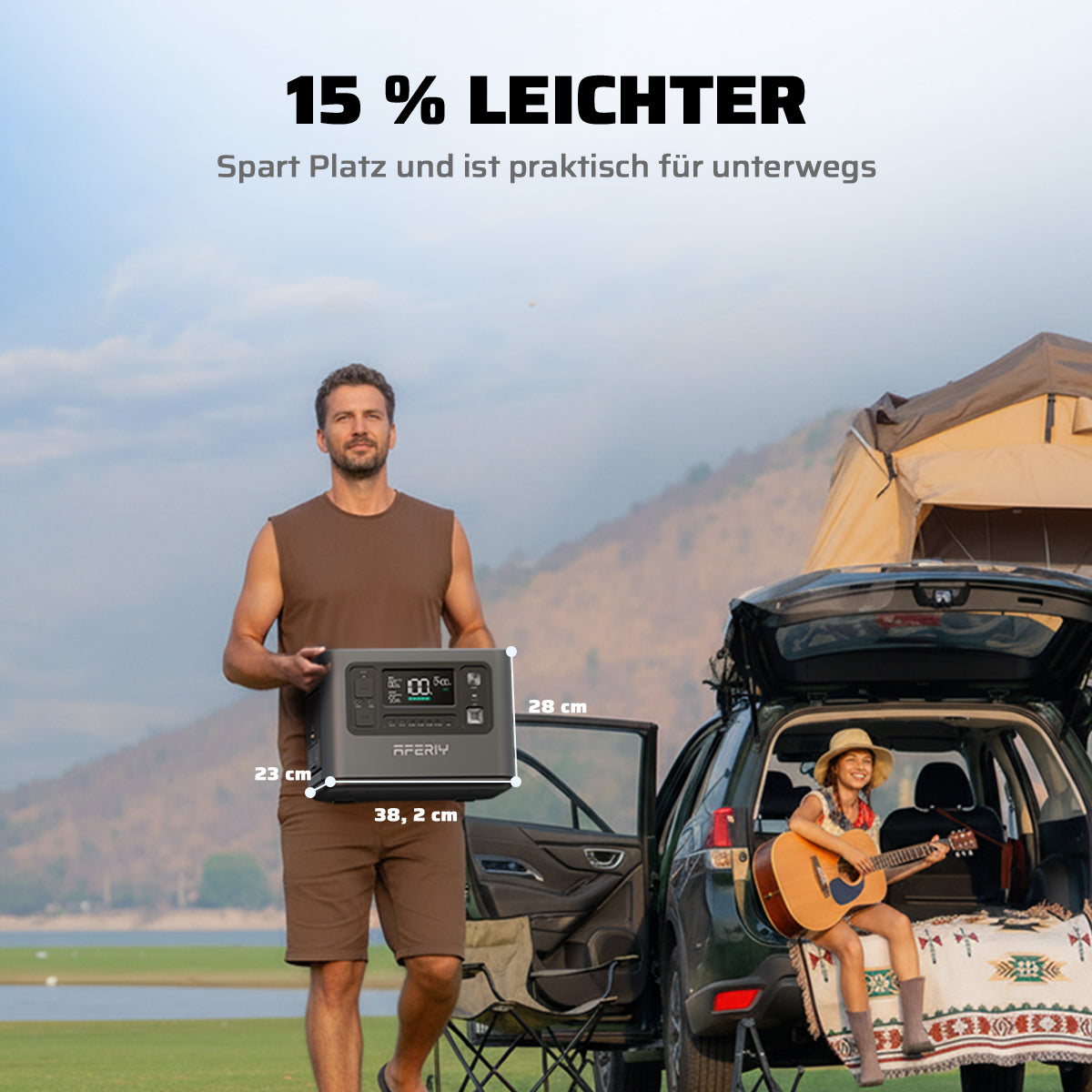 AFERIY P110-E Tragbare Powerstation | 1200W 1008Wh
