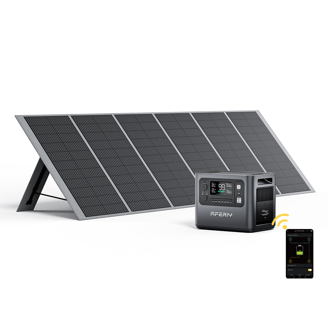 AFERIY P210 Tragbare Powerstation | 2400W 2048Wh | Silber