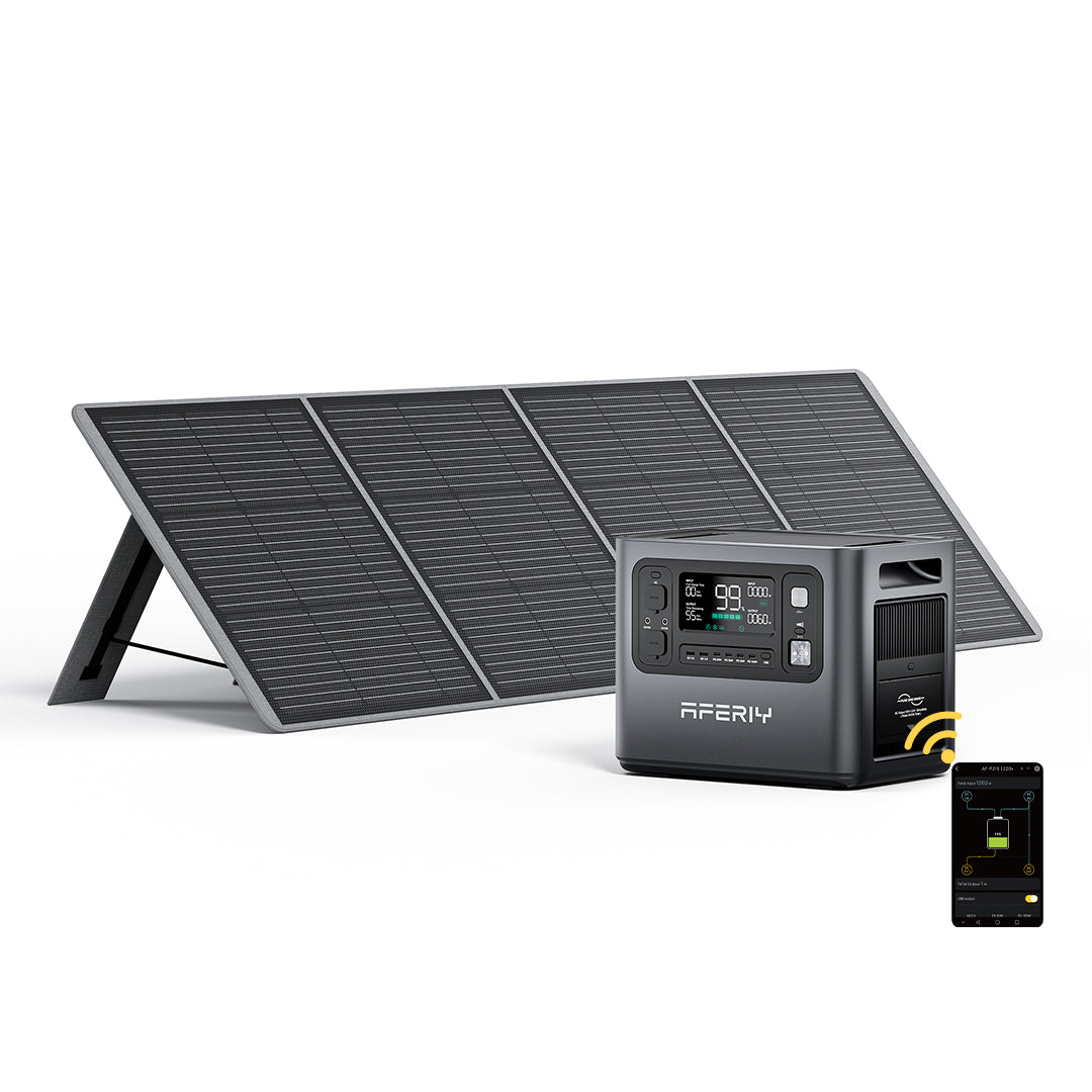 AFERIY P210 Tragbare Powerstation | 2400W 2048Wh | Silber