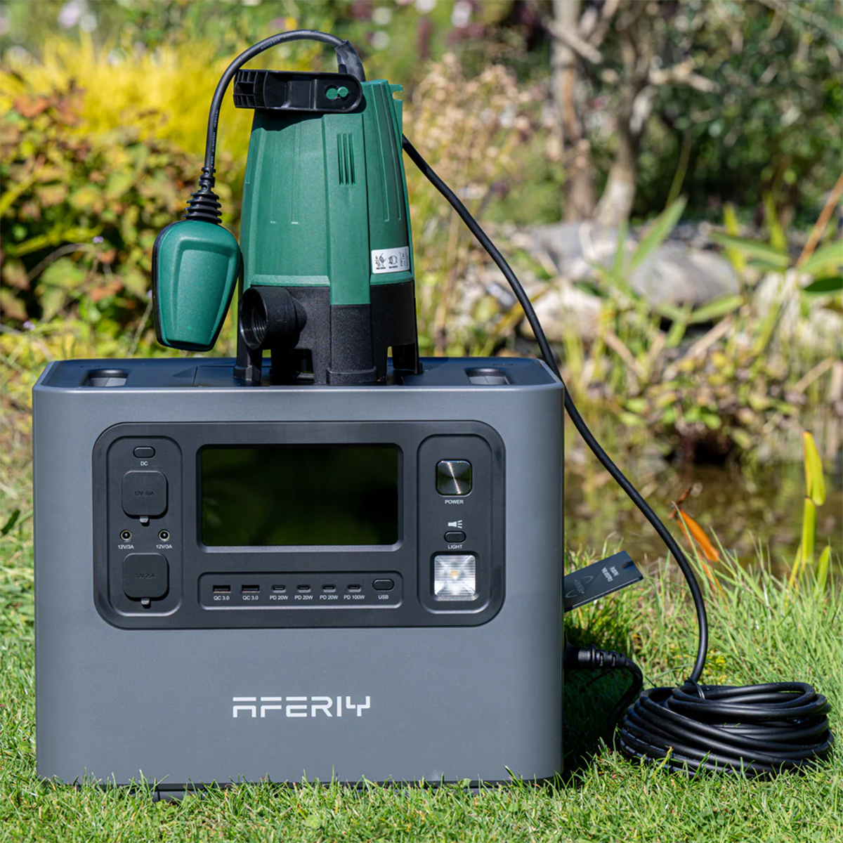 AFERIY P210 Tragbare Powerstation | 2400W 2048Wh