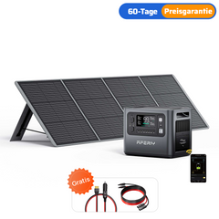 AFERIY P210 Tragbare Powerstation | 2400W 2048Wh | Silber