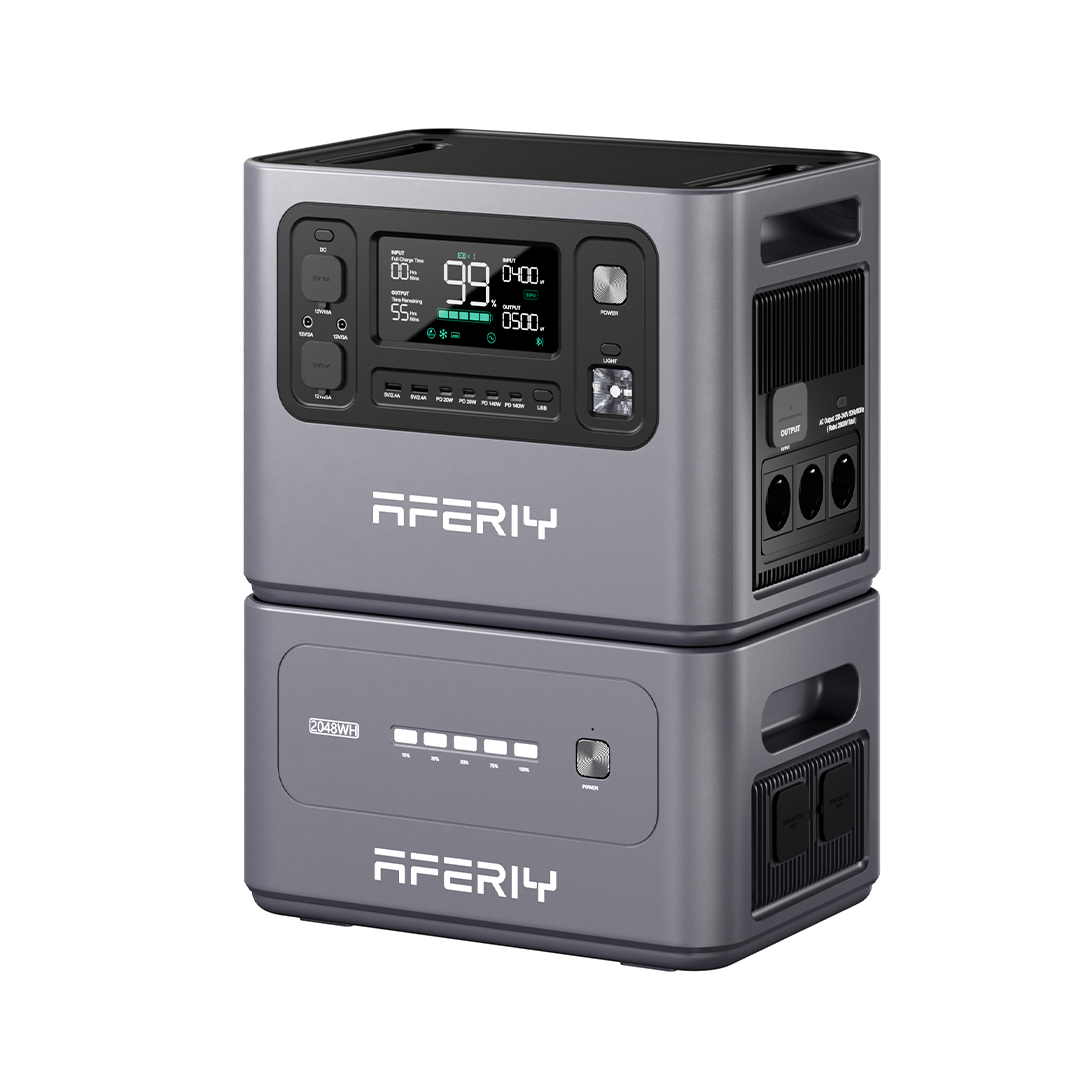 AFERIY P280 Tragbare Powerstation | 2800W 2048Wh-10240Wh