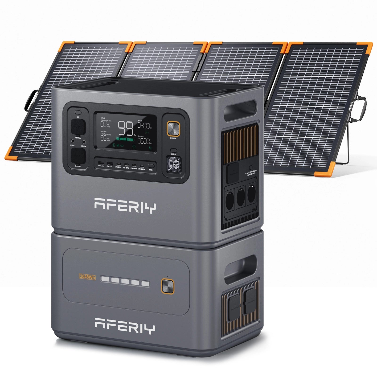 AFERIY Haven3000 P300 Tragbare Powerstation | 3000W 2048Wh-10240Wh