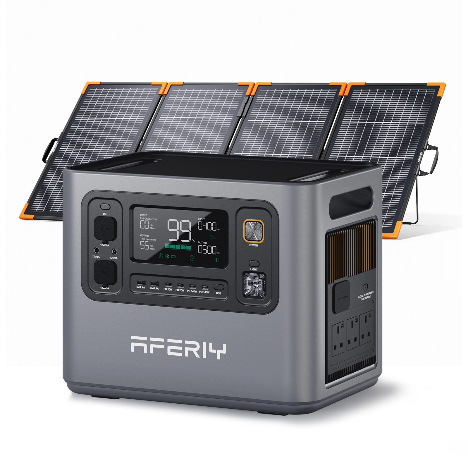 AFERIY Haven3000 P300 Tragbare Powerstation | 3000W 2048Wh-10240Wh