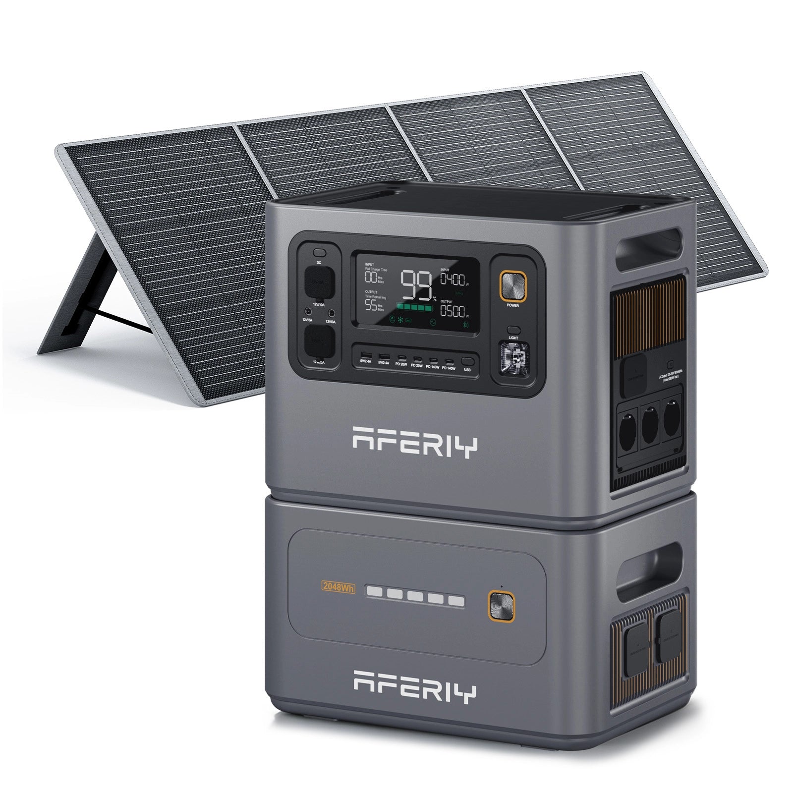 AFERIY Haven3000 P300 Tragbare Powerstation | 3000W 2048Wh-10240Wh