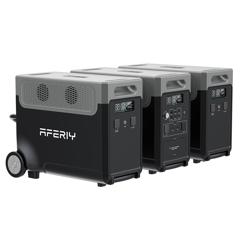 AFERIY P310-B Tragbare Powerstation | 3840Wh Erweiterbarer Akku