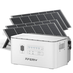 AFERIY PS240 All-in-One Balkonkraftwerk mit Speicher | 1200W 1958-9792Wh