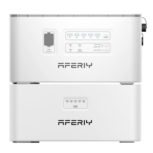 AFERIY PS240 All-in-One Balkonkraftwerk mit Speicher | 1200W 1958-9792Wh
