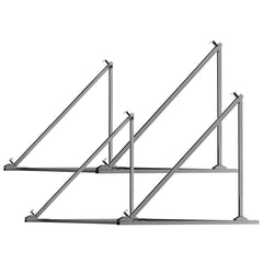 AFERIY 2er-Set Solarpanel-Halterung für SG580 | Verzinkter Stahl, 3-fach verstellbar 30°/45°/60°
