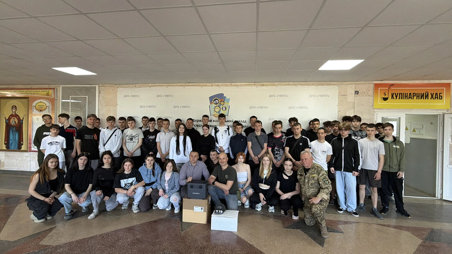 AFERIY Powerstation unterstützt den Unterricht an einer ukrainischen Schule