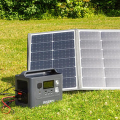 powerstation mit solarpanel 800w