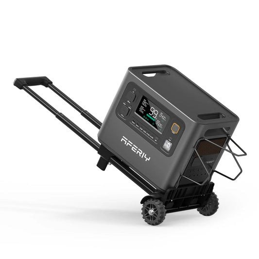 AFERIY Faltbarer Trolley für P300 / P280 / P210 | Höhenverstellbarer Griff