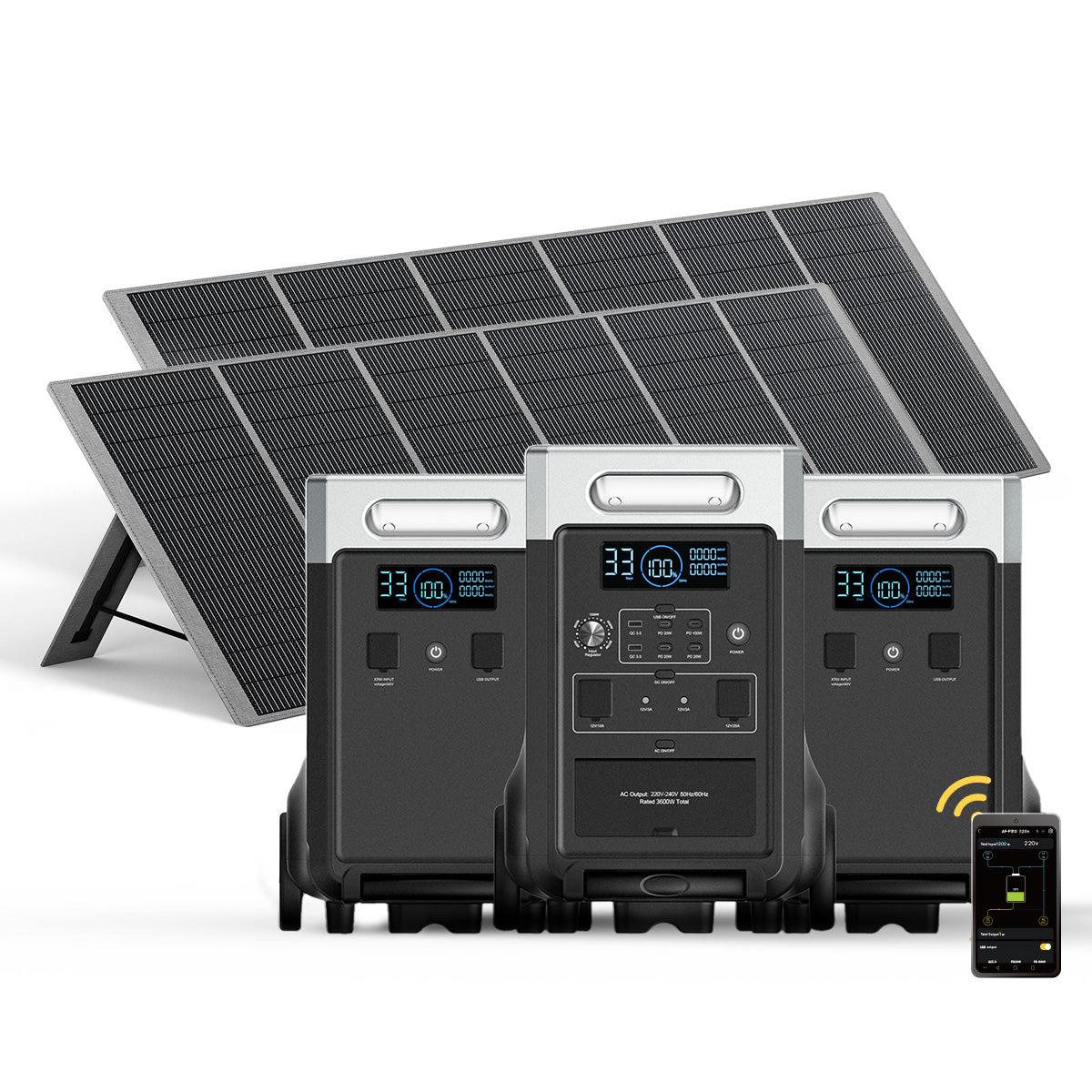 solar generator 11520wh