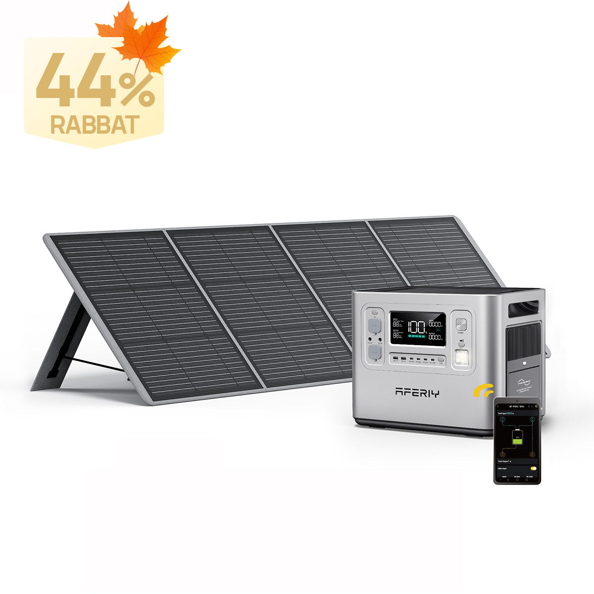 AFERIY P210 2400W Solargenerator