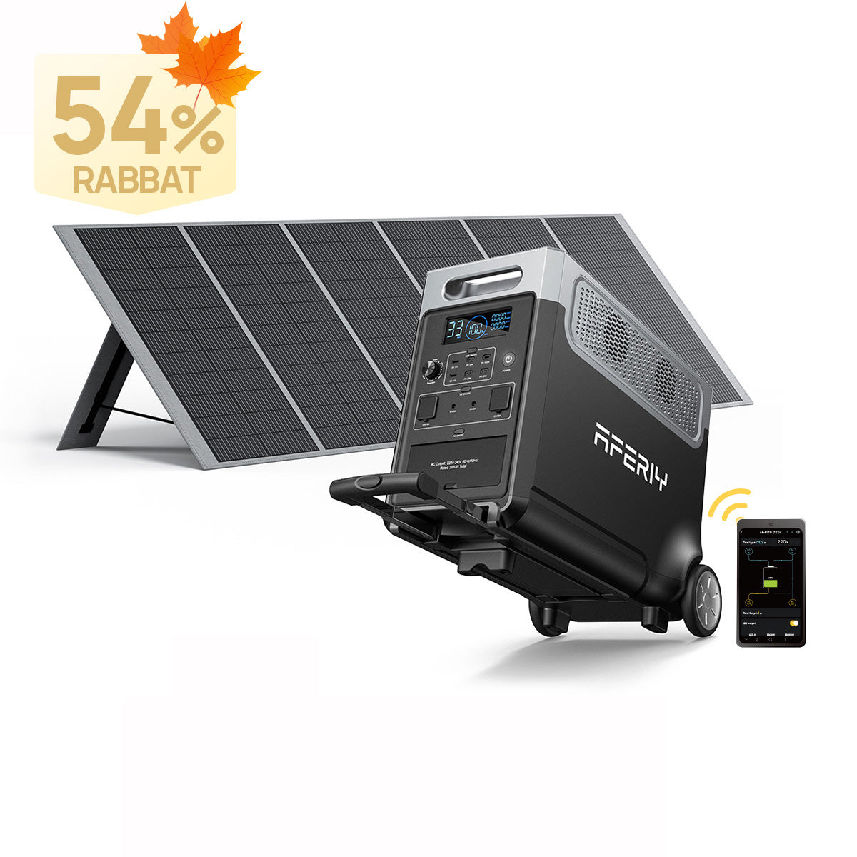AFERIY P310 3600W Solargenerator