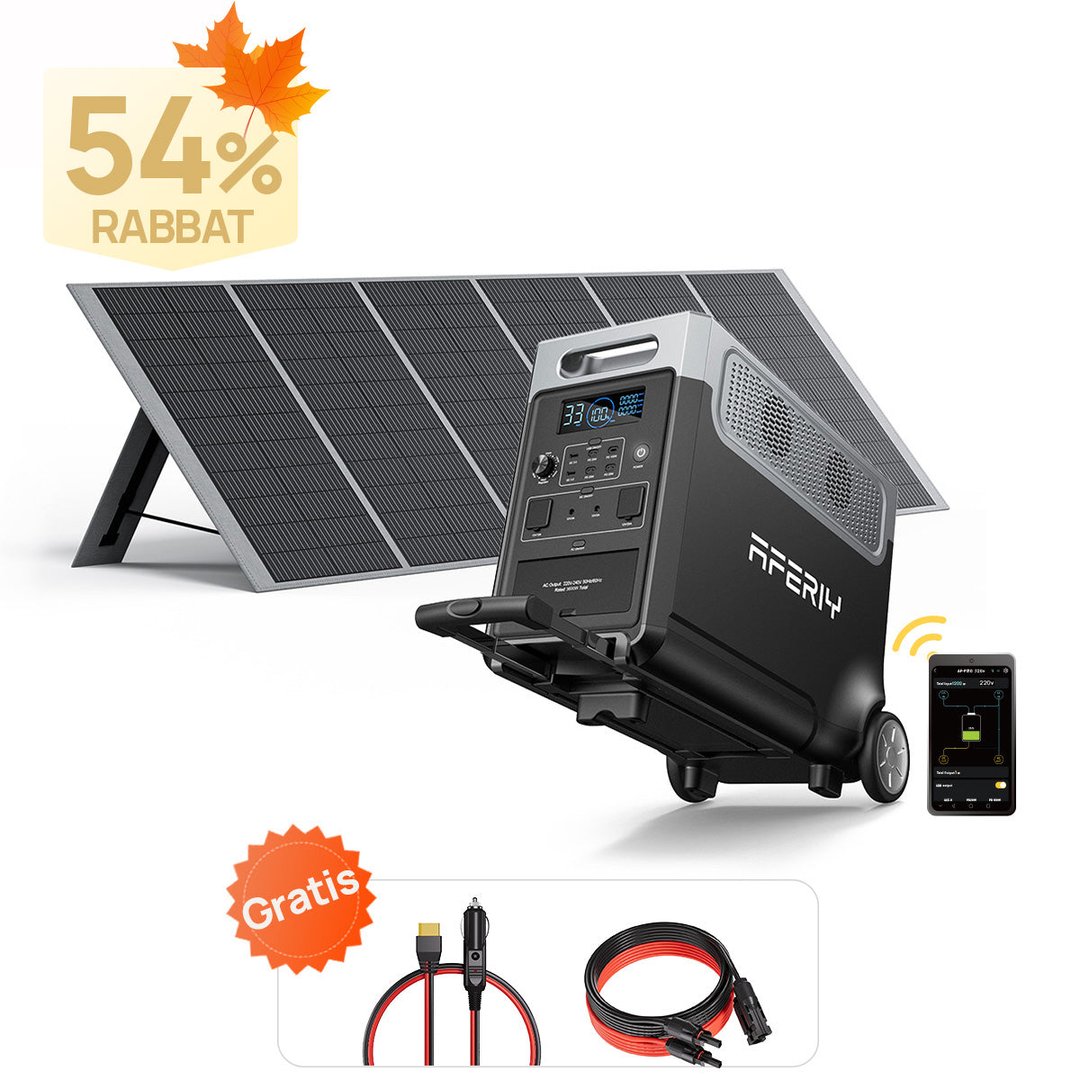 AFERIY P310 3600W Solargenerator