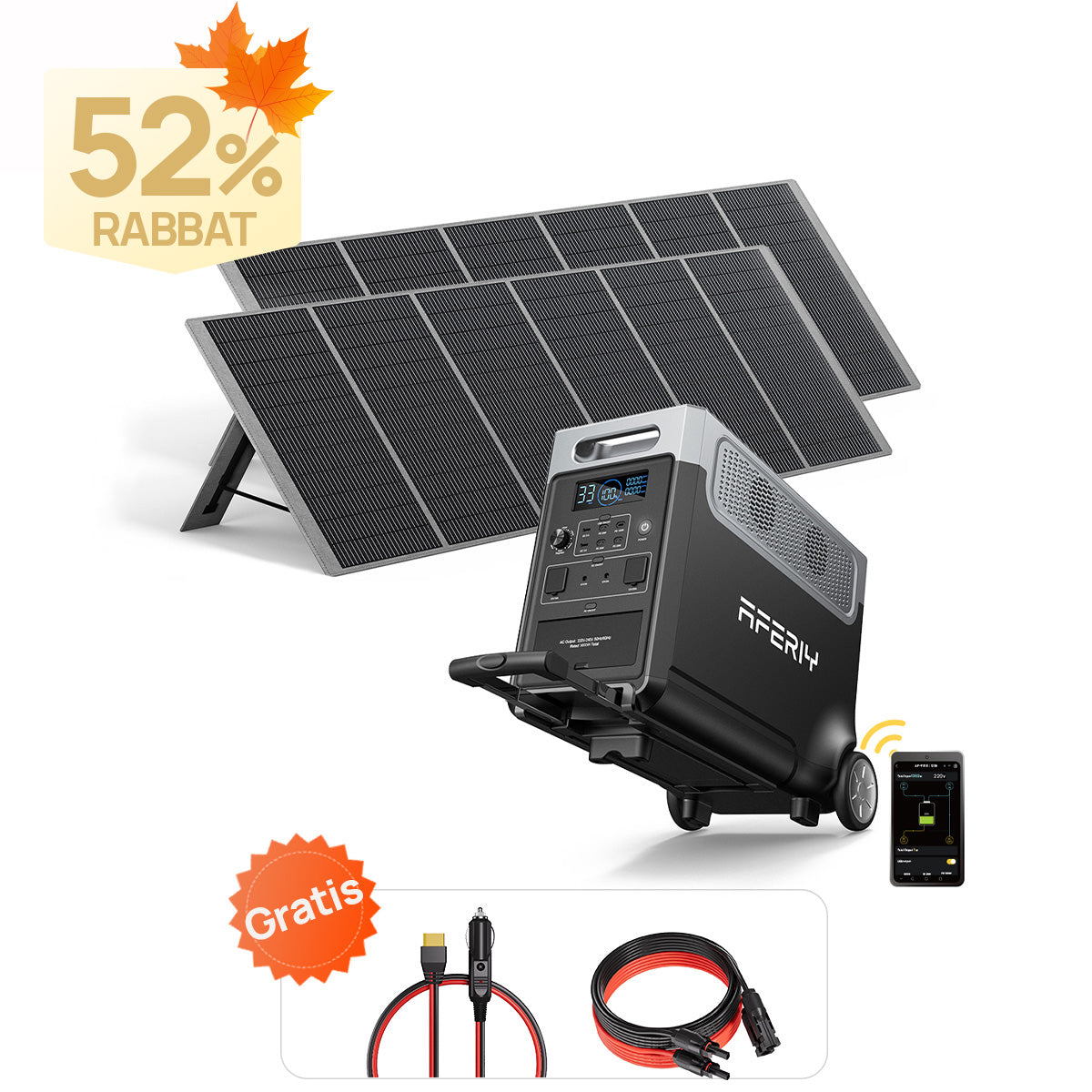 AFERIY P310 3600W Solargenerator