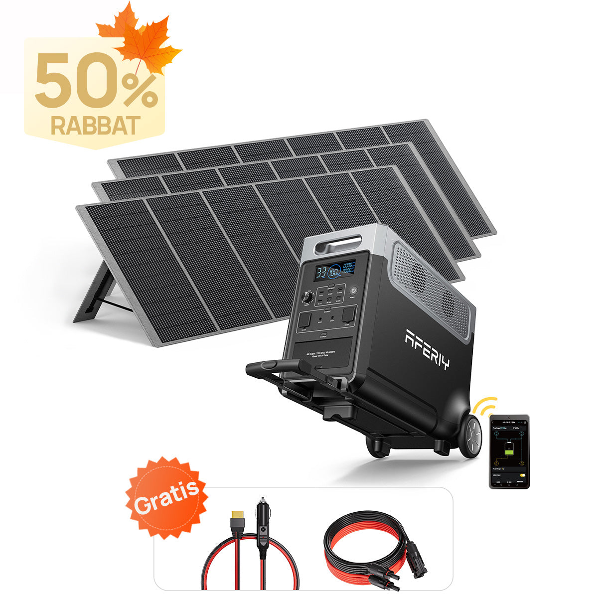 AFERIY P310 3600W Solargenerator