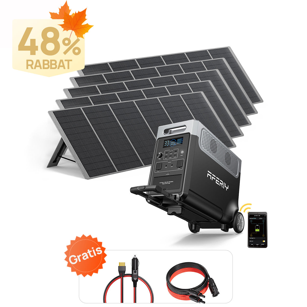 AFERIY P310 3600W Solargenerator