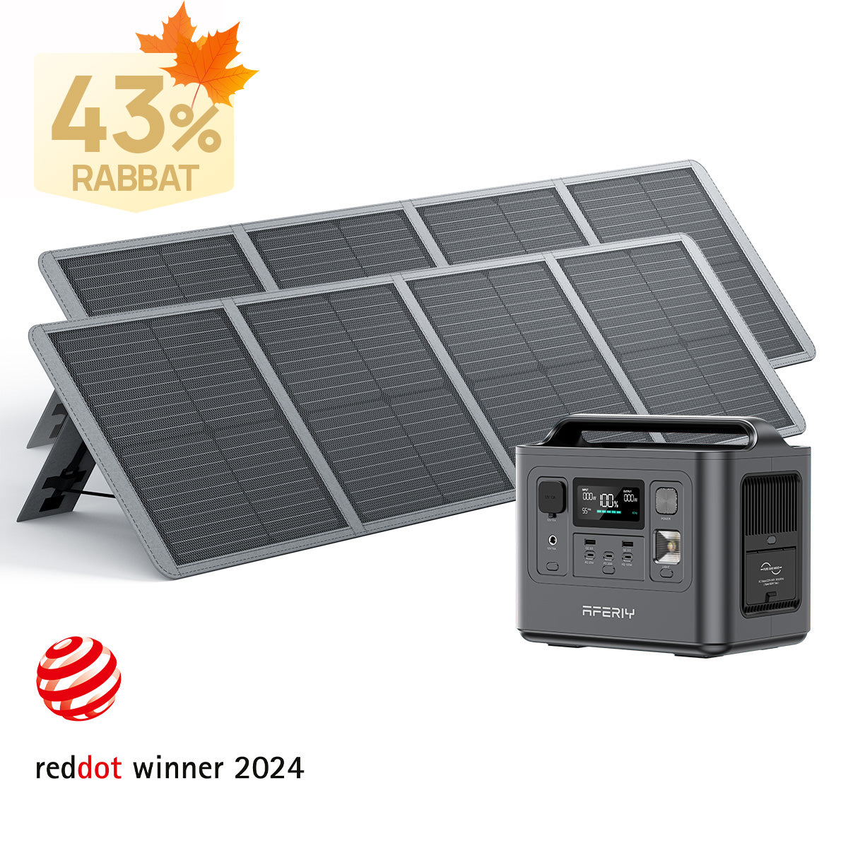 AFERIY P010 800W Solargenerator