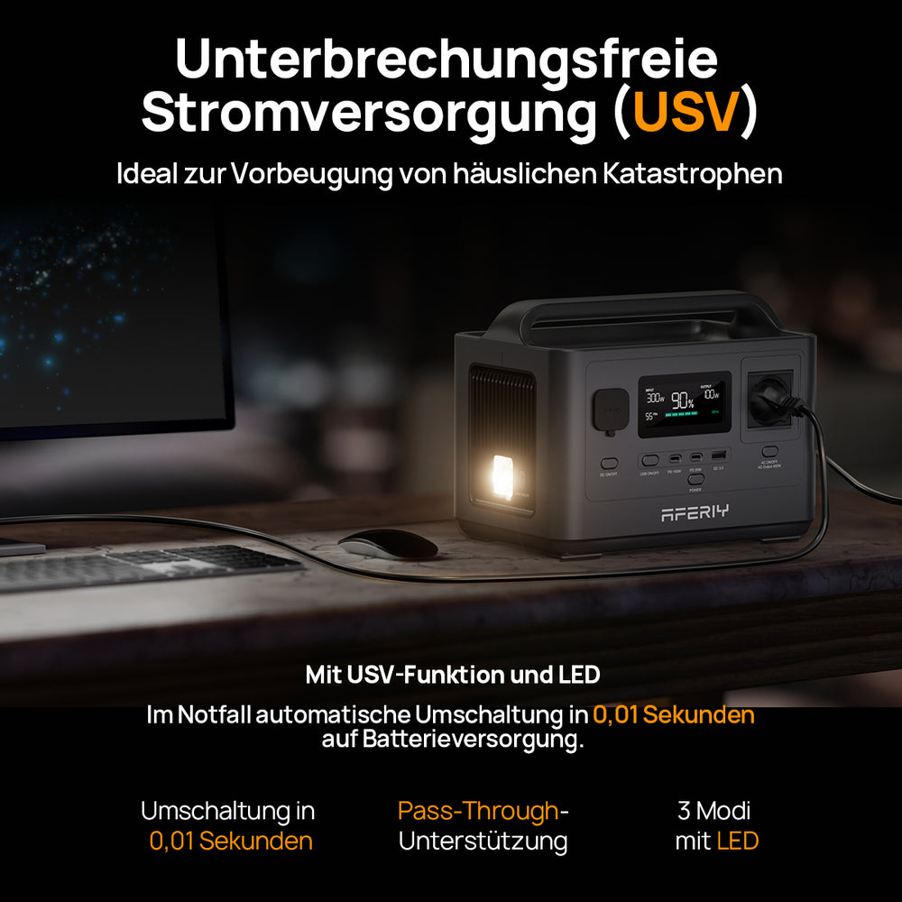 tragbare powerstation 256wh