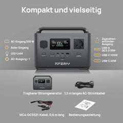 solar power station 256wh